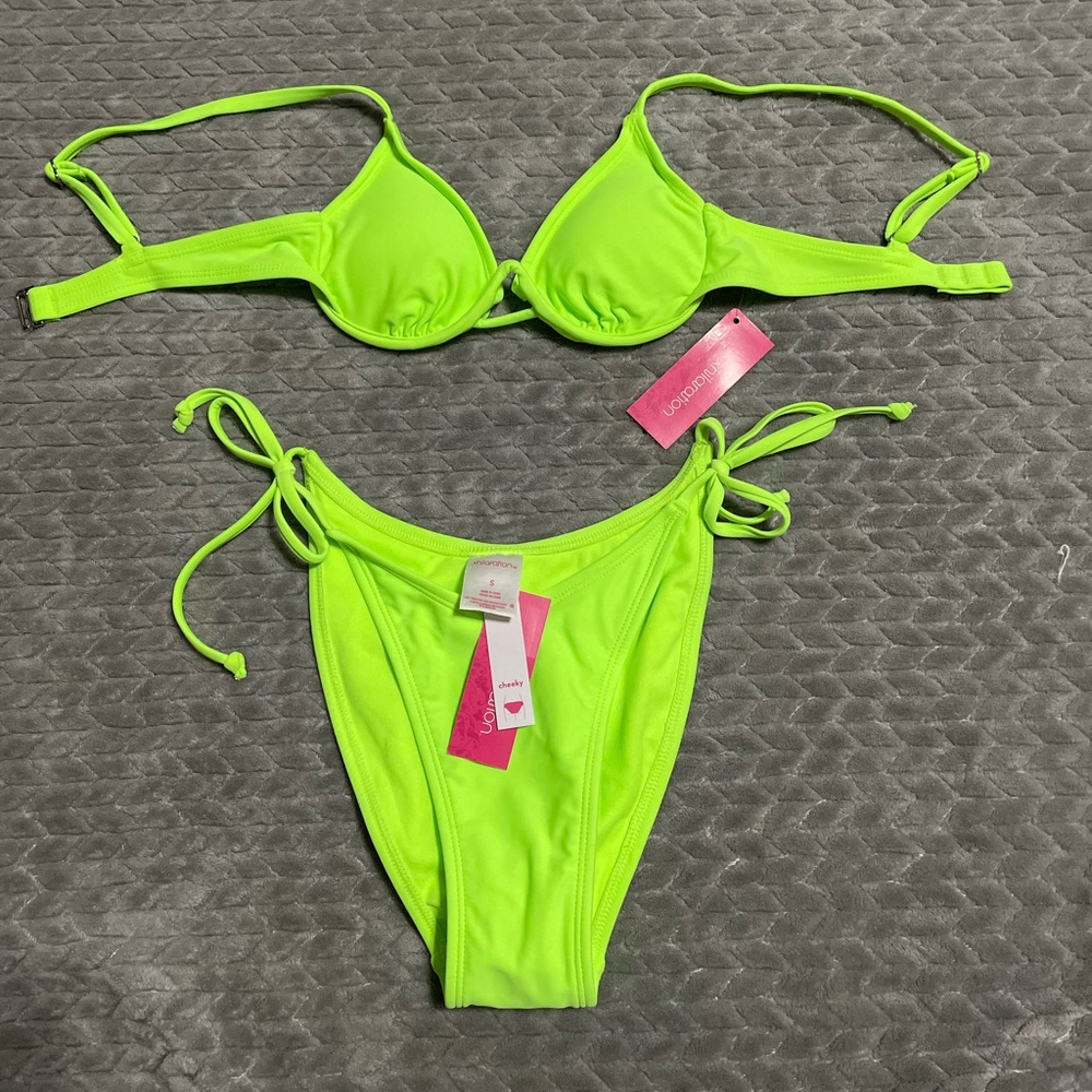 Neon Green Bikini